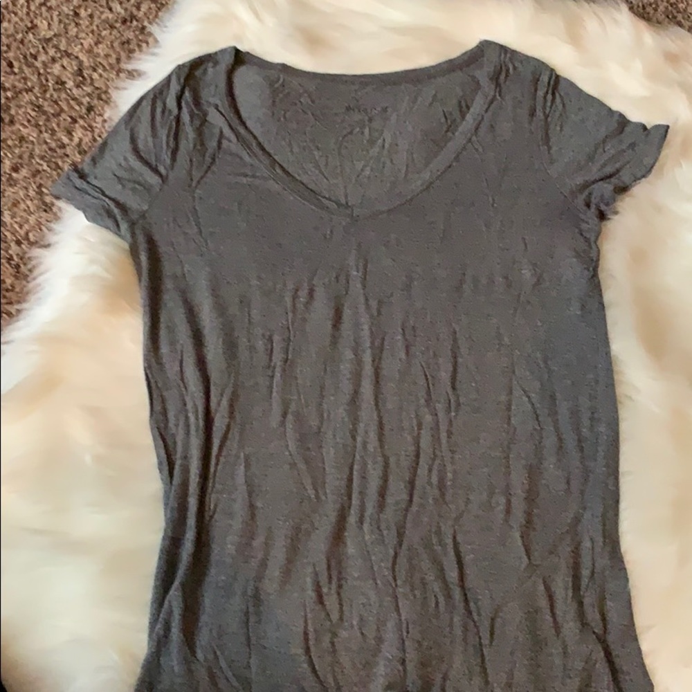 Grey v neck